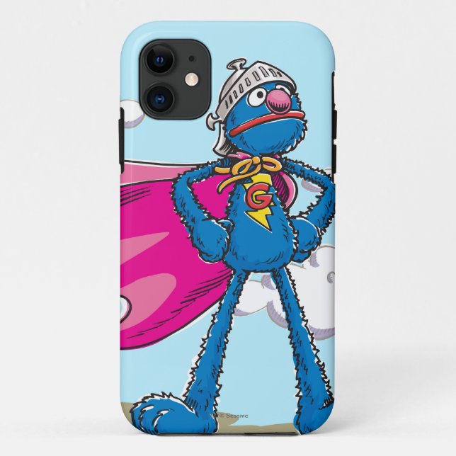 Capa Para iPhone 11 Super Grover (Verso)