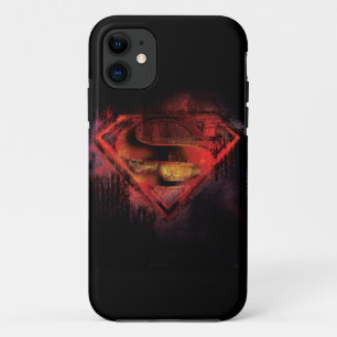 Capa Para iPhone 11 Super-Homem  Logotipo pintado