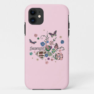 Capa Para iPhone 11 Supergirl Butterflies