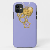 Supergirl Dourado Locket