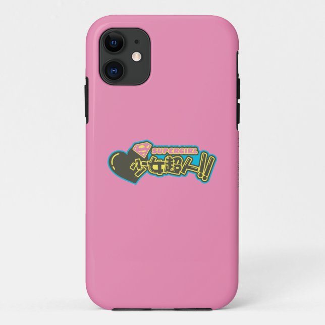Capa Para iPhone 11 Supergirl J-Pop 2 (Verso)