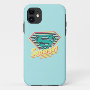 Capa Para iPhone 11 Supergirl listrou o logotipo