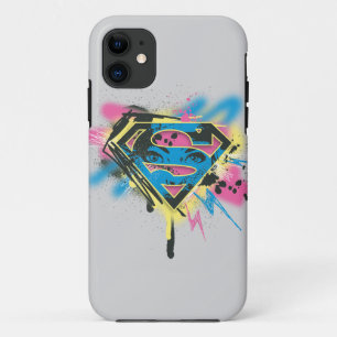 Capa Para iPhone 11 Supergirl Paint e Derramares