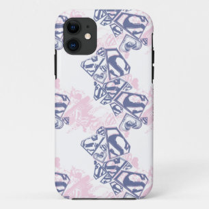 Capa Para iPhone 11 Supergirl Pink e Púrpura Padrão 2