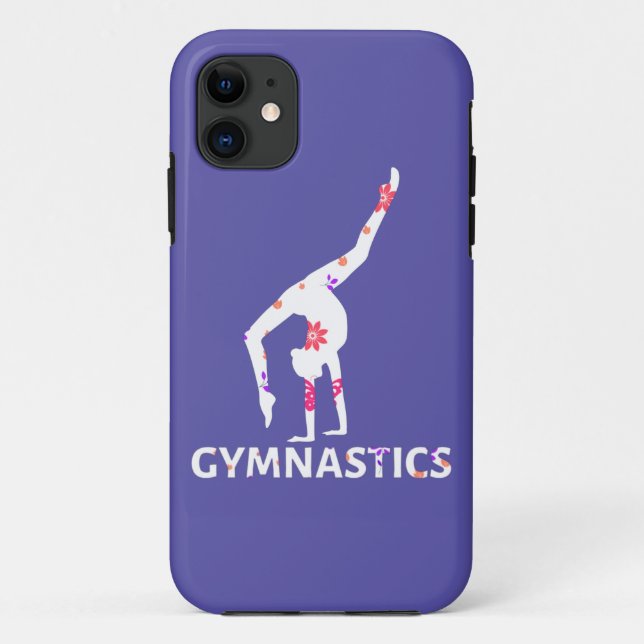 Capa Para iPhone 11 Suporte de alimentação do ventilador da ginástica (Verso)