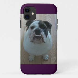Capa Para iPhone 11 Suporte inglês do caso do iPhone 5 do buldogue