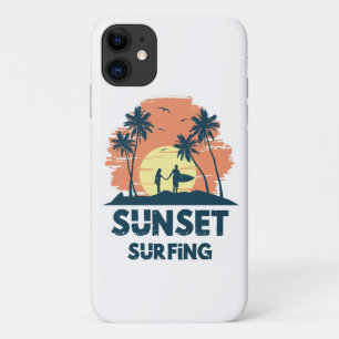 Capa Para iPhone 11 Surfe - Surfe no Sunset