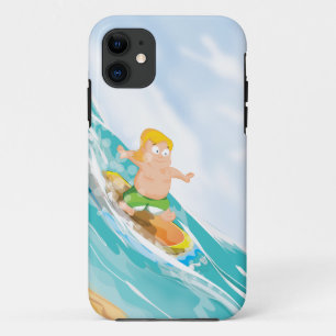 Capa Para iPhone 11 Surfista