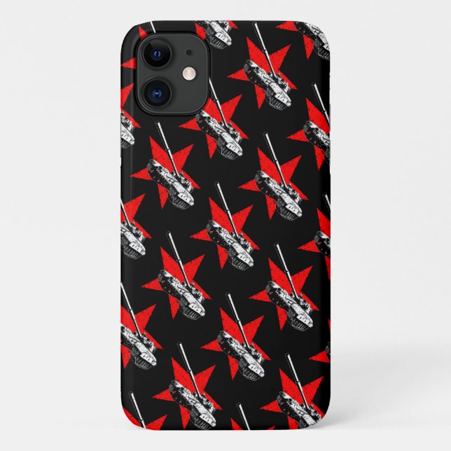 Capa Para iPhone 11 T-64 Tanque de batalha principal (Verso)