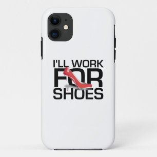 Capa Para iPhone 11 T que eu trabalho para calçados