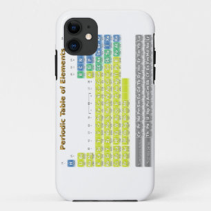 Capa Para iPhone 11 Tabela Periódica
