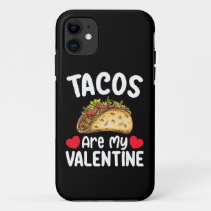 Capa Para iPhone 11 Tacos São O Meu Dia De São Valentim Amante De Comi