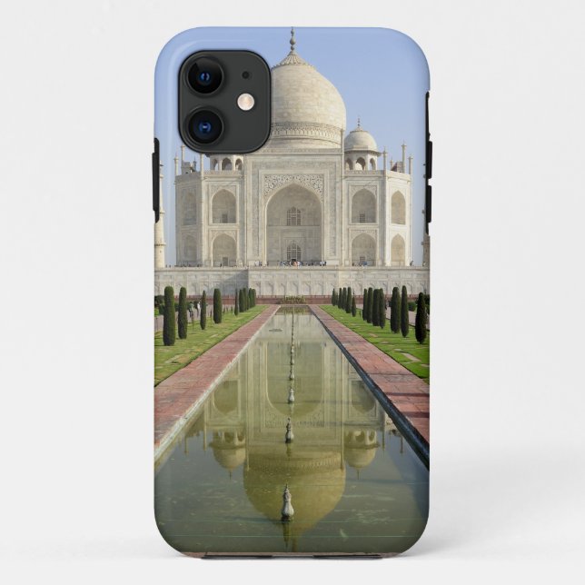 Capa Para iPhone 11 Taj Mahal, Agra, Uttar Pradesh, Índia, (Verso)