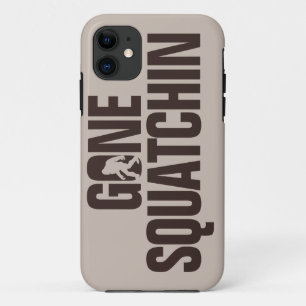 Capa Para iPhone 11 Tan e marrom idos de Squatchin