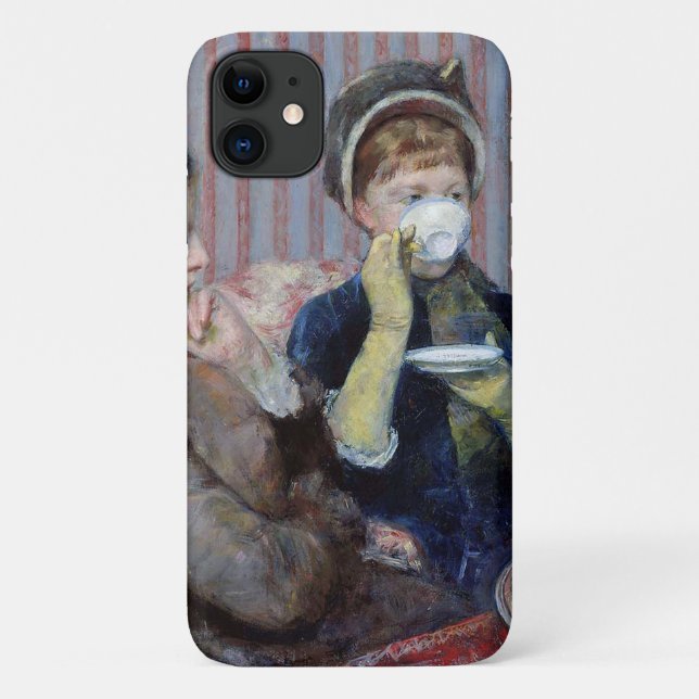 Capa Para iPhone 11 Tarde Tea, Mary Cassatt (Verso)