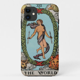 Capa Para iPhone 11 Tarot a caixa do mundo