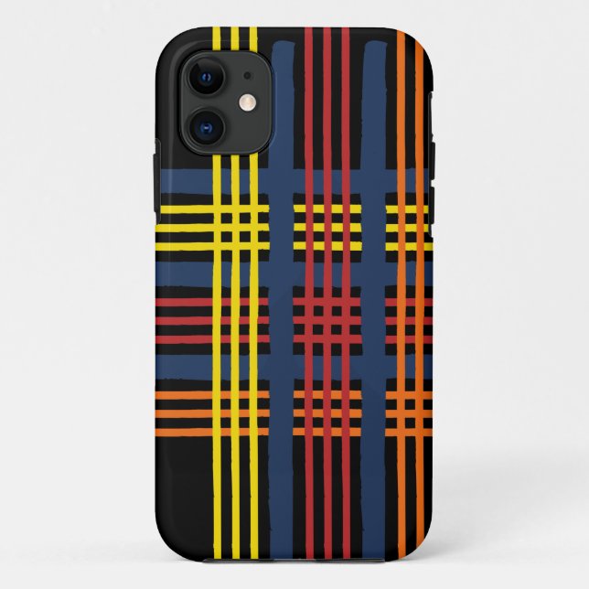 Capa Para iPhone 11 Tartan (Verso)