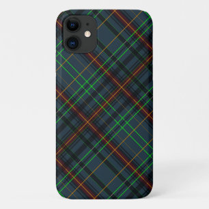 Capa Para iPhone 11 Tartan em azul, laranja, verde...