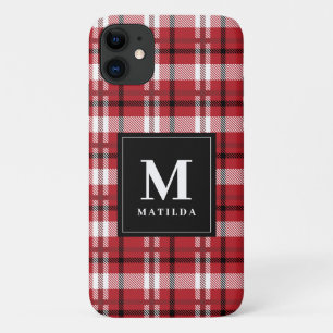 Capa Para iPhone 11 Tartan Xadrez