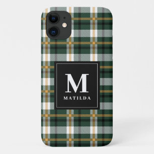Capa Para iPhone 11 Tartan Xadrez