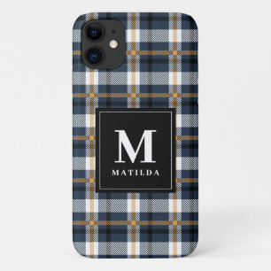 Capa Para iPhone 11 Tartan Xadrez