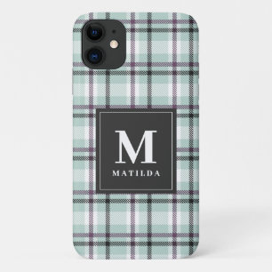Capa Para iPhone 11 Tartan Xadrez