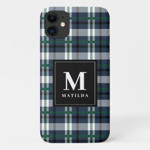 Capa Para iPhone 11 Tartan Xadrez