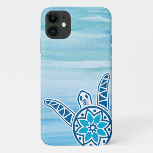Capa Para iPhone 11 Tartaruga Azul