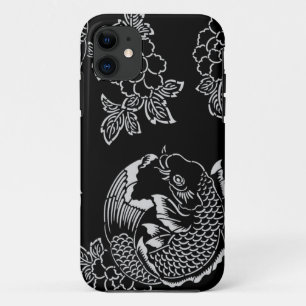 Capa Para iPhone 11 Tatuagem de Koi do japonês (carpa)
