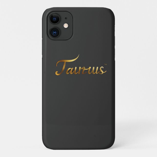 Capa Para iPhone 11 Taurus (Verso)