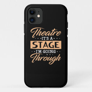 Capa Para iPhone 11 Teatro É Um Ator Palco Que Está Passando