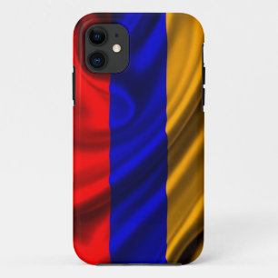 Capa Para iPhone 11 Tecido da bandeira de Arménia