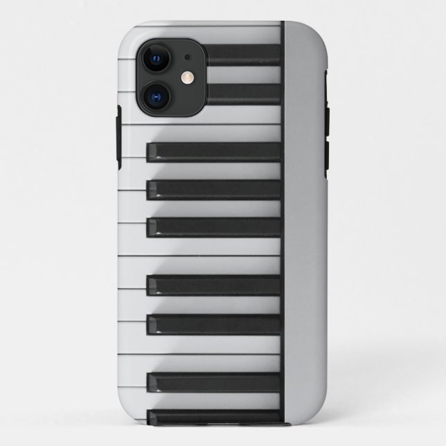 Capa Para iPhone 11 Teclado para piano digital (Verso)