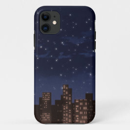 Capa Para iPhone 11 Telefone Celular Noturno