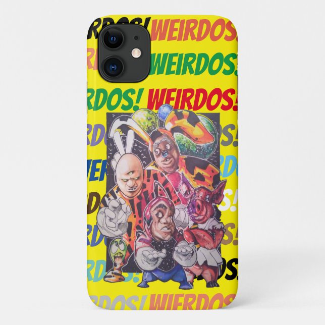 Capa Para iPhone 11 Telefones Weirdos (Verso)