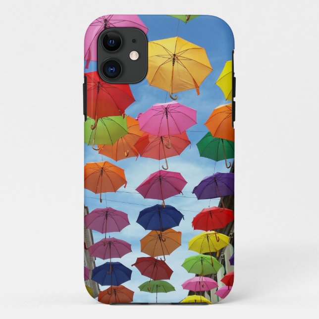 Capa Para iPhone 11 Telhado de guarda-chuvas (Verso)