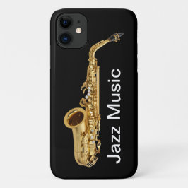 Capa Para iPhone 11 Tema de Jazz Musical