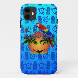 Capa Para iPhone 11 Tempo da ilha no Hammock