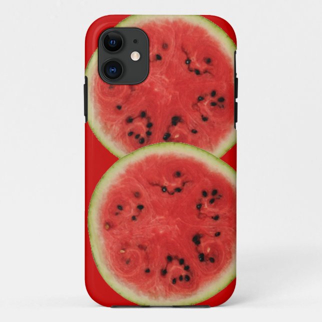 Capa Para iPhone 11 tempo da melancia (Verso)
