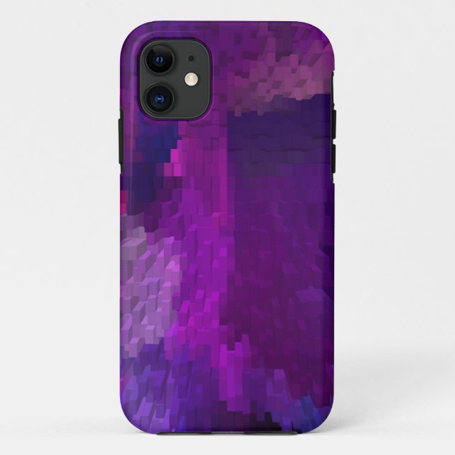 Capa Para iPhone 11 Tempos de festas rosa quente..... (Verso)