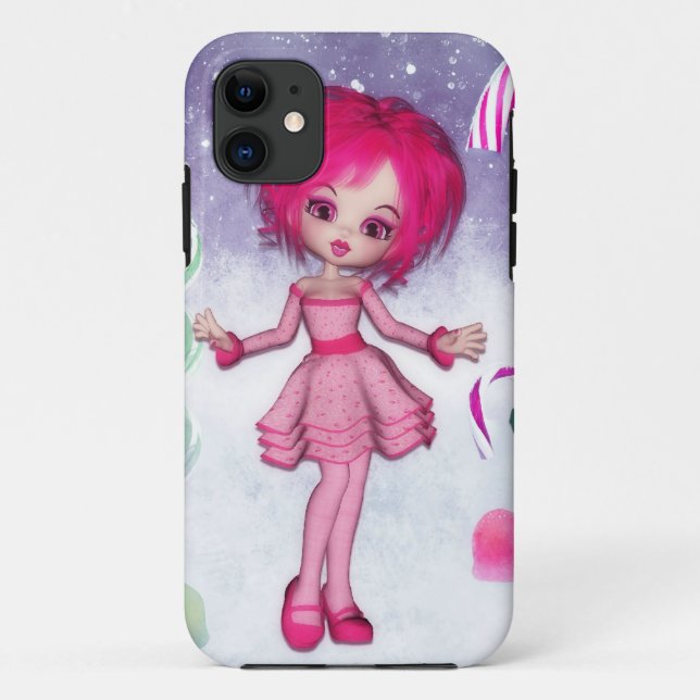 Capa Para iPhone 11 Tenha um iPhone 5 natalício doce mal lá (Verso)