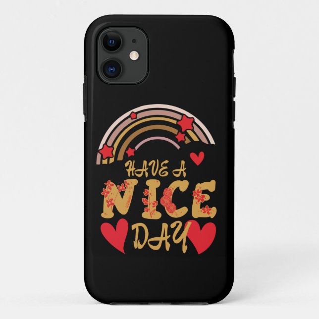 Capa Para iPhone 11 TENHA UMA BOA inspiração (Verso)