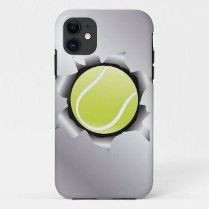 Capa Para iPhone 11 tênis através da folha de metal