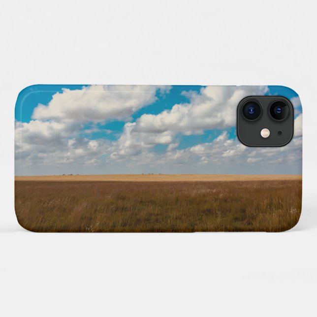 Capa Para iPhone 11 Terra Agrícola do Kansas (Verso (horizontal))