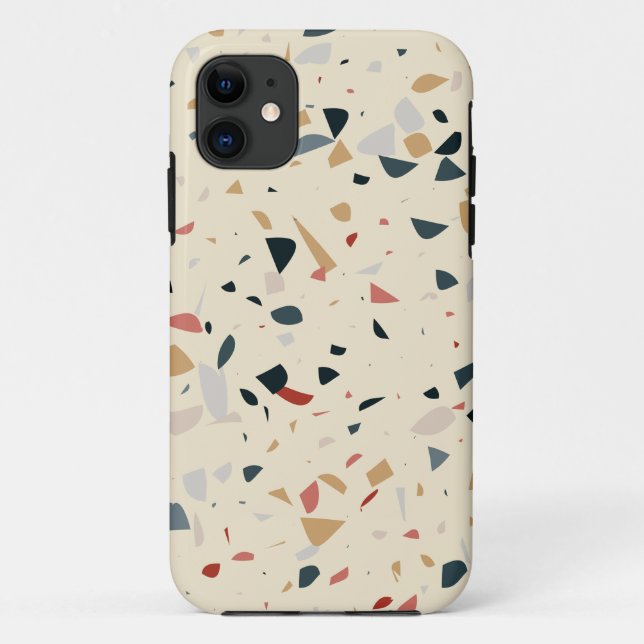 Capa Para iPhone 11 Terrazzo (Verso)