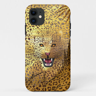 Capa Para iPhone 11 Território Leopard 1