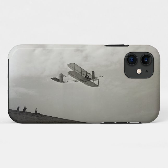 Capa Para iPhone 11 Teste de Voo de Planador Aviação Irmãos Wright (Verso (horizontal))