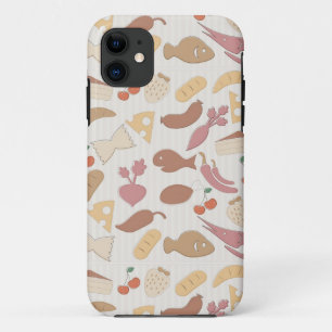 Capa Para iPhone 11 Teste padrão 2 da comida