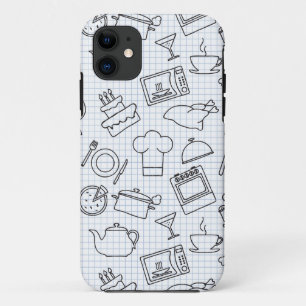 Capa Para iPhone 11 Teste padrão 4 da cozinha