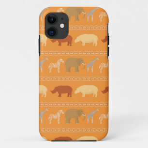 Capa Para iPhone 11 Teste padrão africano